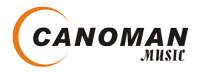 Canoman Music Inc. Logo